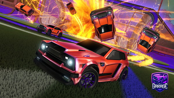 A Rocket League car design from TTVkarmaRL