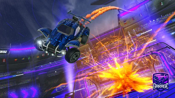 A Rocket League car design from PMQR-