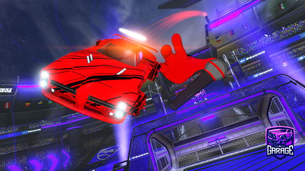 A Rocket League car design from orrypandda