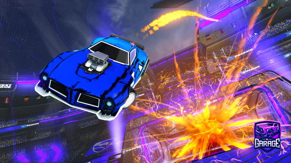 A Rocket League car design from Wolf_07