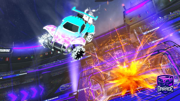 A Rocket League car design from Hv2_Graphx