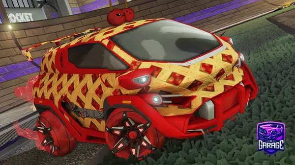 A Rocket League car design from irosario78