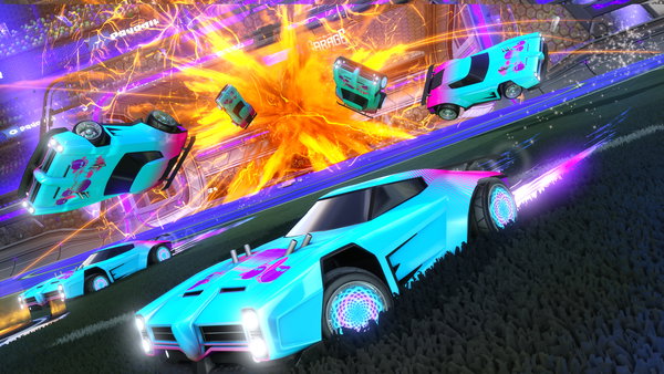 A Rocket League car design from Judoathome