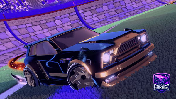 A Rocket League car design from KingOfThaWolves_