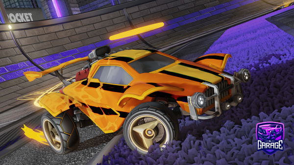 A Rocket League car design from RiperSora
