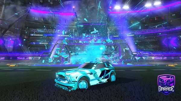 A Rocket League car design from Oreocookie45