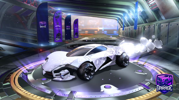 A Rocket League car design from Skiltpadde