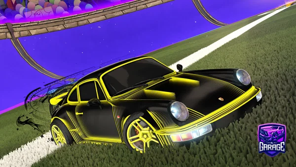 A Rocket League car design from Cazujup