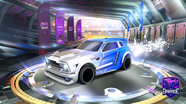 A Rocket League car design from Finthebin