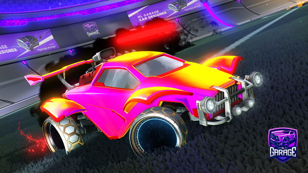 A Rocket League car design from IntenseLama6779