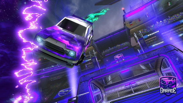 A Rocket League car design from ToasteryToast