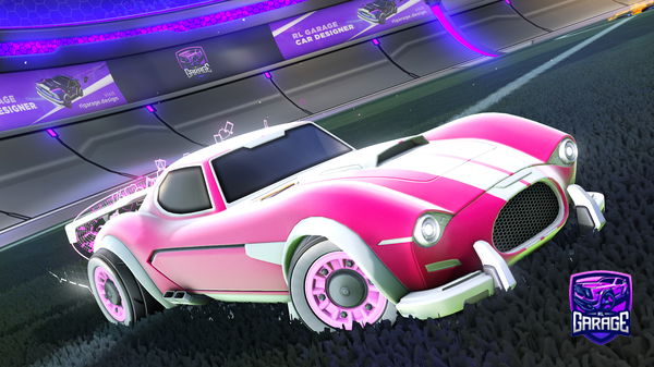 A Rocket League car design from Emi217E