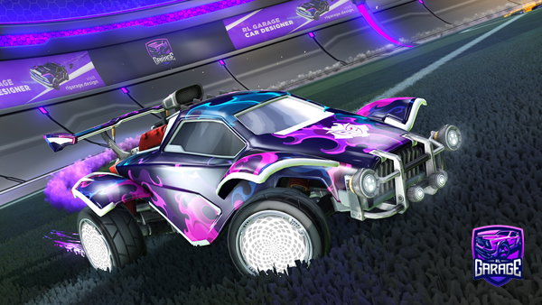 A Rocket League car design from Forn3uzz
