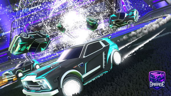 A Rocket League car design from RudeNiels