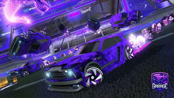 A Rocket League car design from QwertusGHG