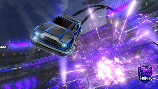 A Rocket League car design from Demonraid85