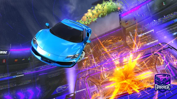 A Rocket League car design from Cookiegamer2024