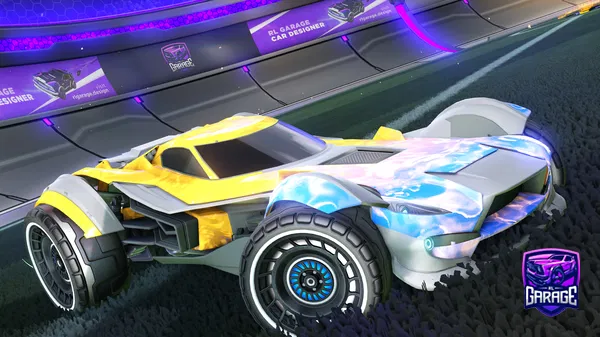 A Rocket League car design from Shooteo2313