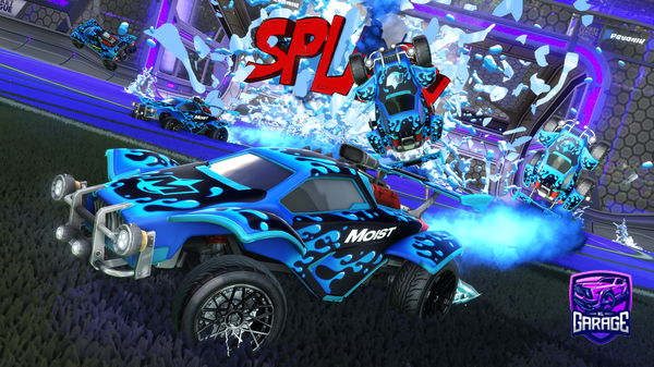 A Rocket League car design from Spicey842987654321