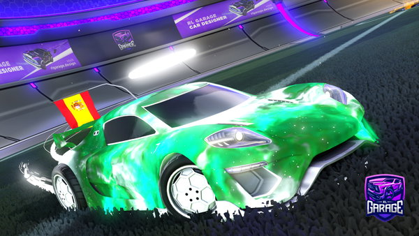 A Rocket League car design from Enaty23