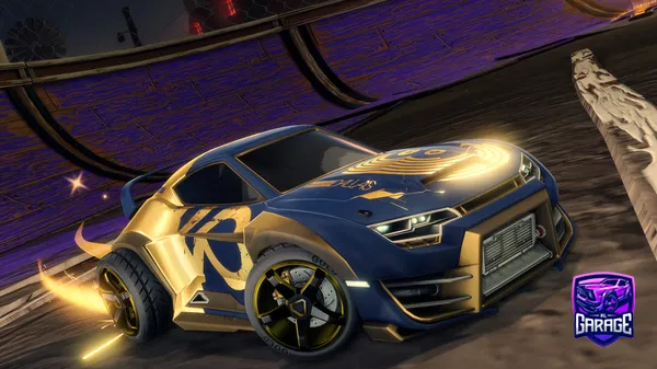 A Rocket League car design from h1ck0k