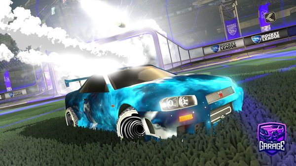 A Rocket League car design from LrnzWrld