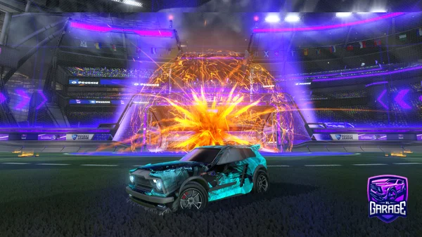 A Rocket League car design from FettyWhopper690