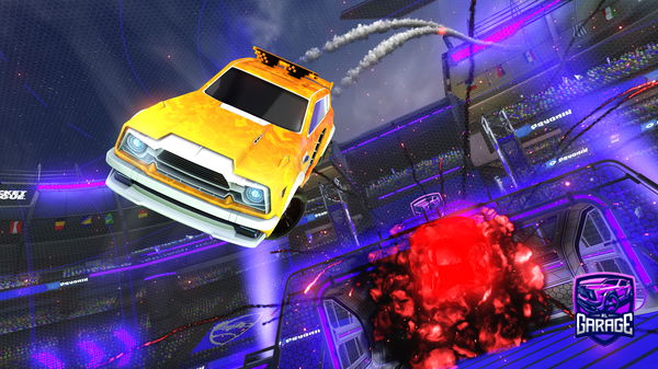 A Rocket League car design from Schmiggo