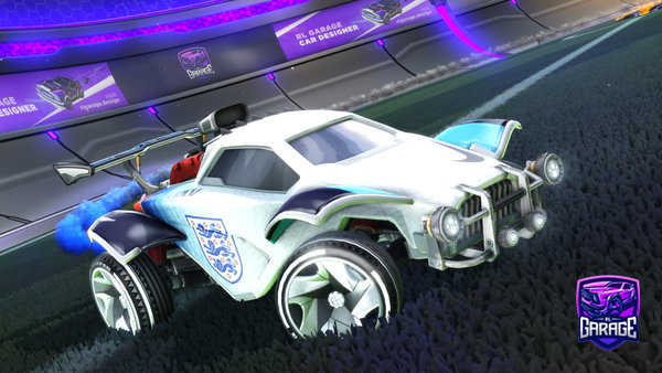 A Rocket League car design from TatemLA007