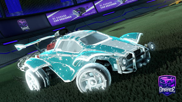 A Rocket League car design from akealey03