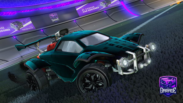 A Rocket League car design from ValerieDarksar