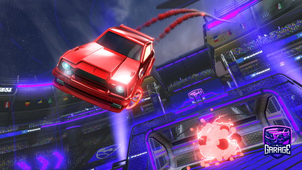 A Rocket League car design from Hockeym0910