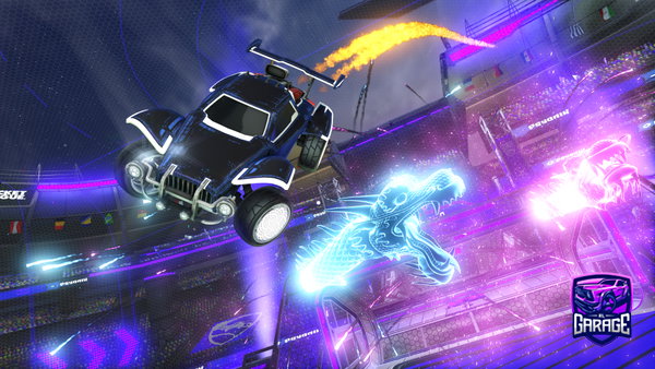 A Rocket League car design from Ironblast