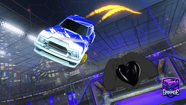 A Rocket League car design from hms_khado