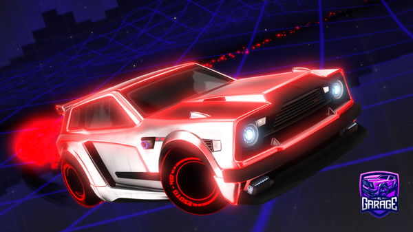 A Rocket League car design from LaettaButter