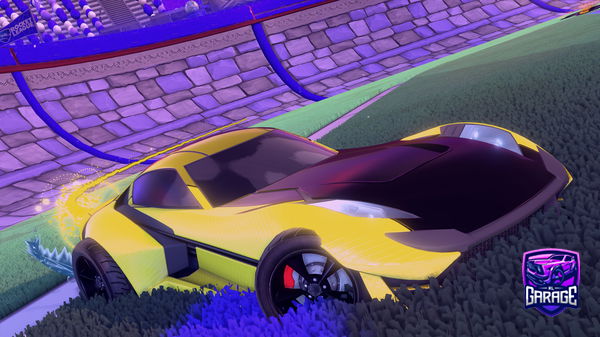A Rocket League car design from champagne_chevy
