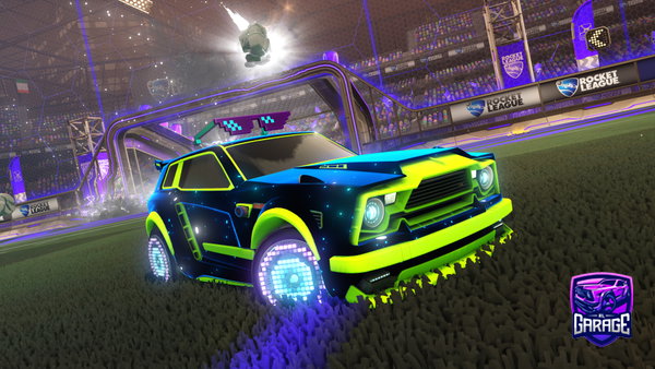 A Rocket League car design from Littleroo9