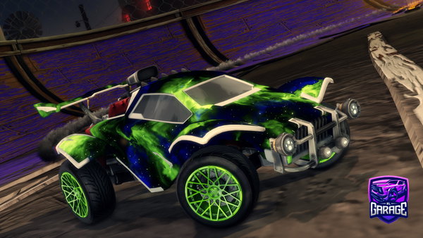A Rocket League car design from Stenergie