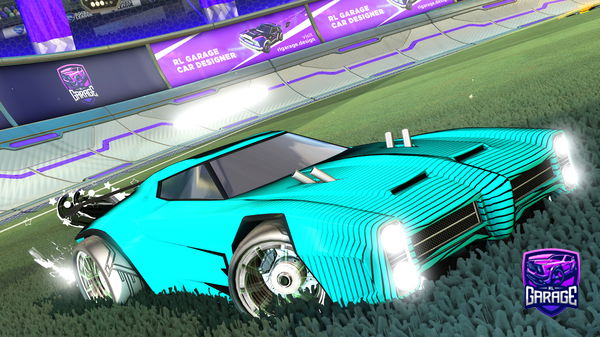 A Rocket League car design from brown_charizard