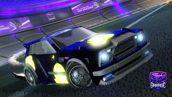 A Rocket League car design from iMatixCS