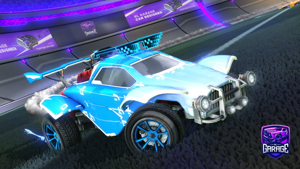 A Rocket League car design from RLdrako20000