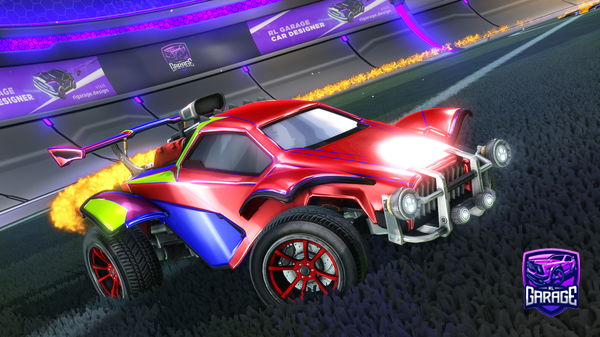 A Rocket League car design from Sheluvvsmyst