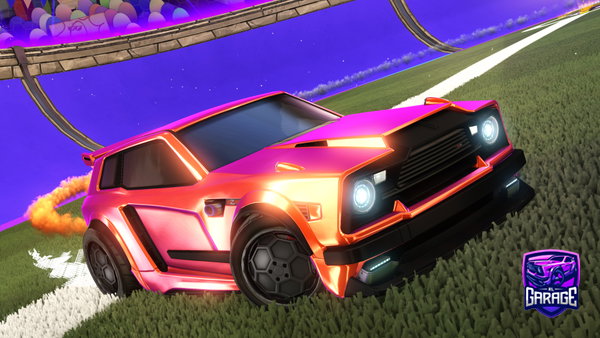 A Rocket League car design from Saberfang842