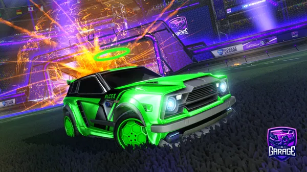 A Rocket League car design from CoupedCat