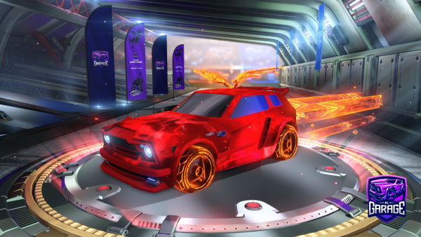 A Rocket League car design from KAZOLO123