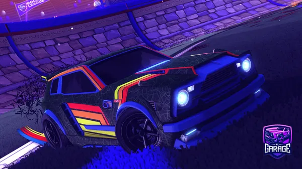 A Rocket League car design from Polar-Ray