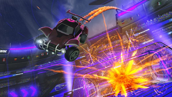 A Rocket League car design from Progamer_123