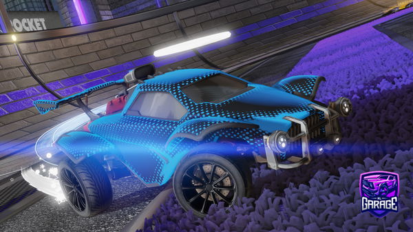 A Rocket League car design from Methflix