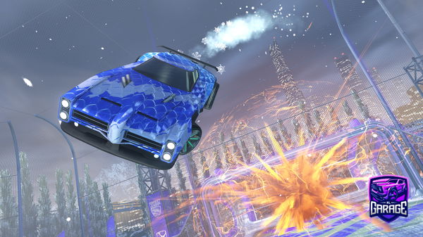 A Rocket League car design from DarthVader2276