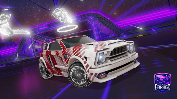 A Rocket League car design from Sanhook